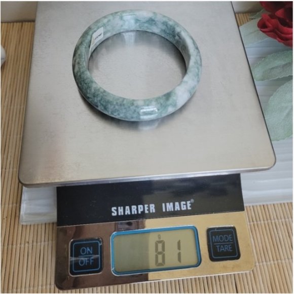 100% Genuine Jadeite Bangle 61mm NWT - Picture 14 of 15
